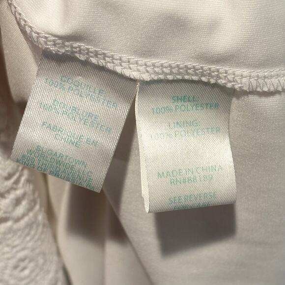 Lilly Pulitzer White Lace Topanga Dress - size Large - Picture 6 of 6